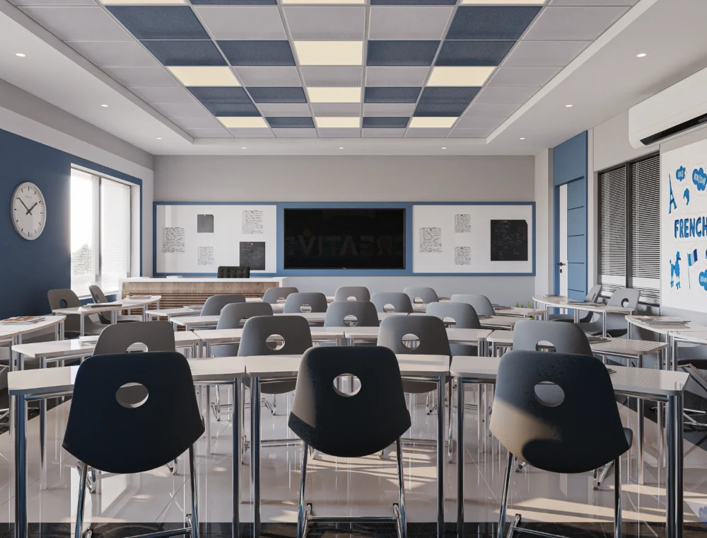 위키런 데모 학원 인테리어